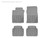 WeatherTech 00-06 Lincoln LS Front and Rear Rubber Mats - Grey