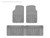 WeatherTech 91-04 Isuzu Rodeo Front and Rear Rubber Mats - Grey