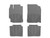 WeatherTech 12+ Toyota Camry Front and Rear Rubber Mats - Grey W255GR-W256GR