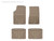 WeatherTech 03-07 Cadillac CTS/CTS-V Front and Rear Rubber Mats - Tan