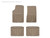 WeatherTech 03-07 Cadillac CTS/CTS-V Front and Rear Rubber Mats - Tan