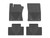 WeatherTech 13+ Toyota 4Runner Front and Rear Rubber Mats - Black W307-W136