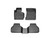 WeatherTech 11 BMW X3 Front and Rear Floorliners - Black