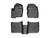 WeatherTech 09-11 Ford Flex Front and Rear Floorliners - Black