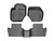 WeatherTech 11+ Volvo S60 Front and Rear Floorliners - Black
