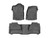 WeatherTech 2019+ Chevy Silverado 1500 Crew Cab Front and Rear FloorLiner - Black