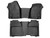 WeatherTech 14+ Chevrolet Silverado Front and Rear Floorliners - Black
