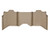 WeatherTech 09+ Dodge Ram 1500 Crew Cab Rear FloorLiner - Tan