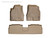 WeatherTech 06-07 Toyota Highlander Front and Rear Floorliners - Tan