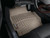 WeatherTech 2017+ Ford Explorer Front FloorLiner - Tan