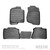 Westin 15-20 Subaru Impreza WRX Profile Floor Liners Front and 2nd Row - Black