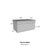Westin/Brute Maximus 24in Chest - Aluminum