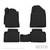 Westin 2017-2018 Hyundai Elantra Profile Floor Liners 4pc - Black