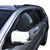 Westin 2011-2018 Jeep Grand Cherokee Wade Slim Wind Deflector 4pc - Smoke