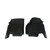 Westin 12-18 Ram Crew/Mega Cab (two retention hooks) Wade Sure-Fit Floor Liners Front - Black