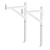 Westin HD Ladder Rack (Set) - White