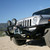 Westin 2007-2017 Jeep Wrangler JK Trailblazer Front Bumper - Black Wrinkle