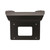 Westin License Plate Relocator Bottom Mount - Black
