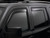 WeatherTech 14+ Chevrolet Silverado 1500 Front and Rear Side Window Deflectors - Dark Smoke