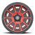 ICON Victory 17x8.5 6x135 6mm Offset 5in BS Satin Black w/Red Tint Wheel