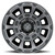 ICON Thrust 17x8.5 5x150 25mm Offset 5.75in BS Smoked Satin Black Tint Wheel