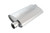 Borla Universal Pro-XS Oval 2.25in Inlet / Outlet Offset Notched Muffler