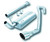 Borla 96-02 Toyota 4Runner 2.7L 4cyl/3.4L 6cyl 2WD/4WD Dual Right Rear Exit Catback Exhaust System