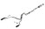 Borla F-150 2021 5.0L 4DR CC SB EC STB LARIAT/KR/PLTNM/LTD 3/2.25 SRE Cat-Back S-Type Black CHR Tips