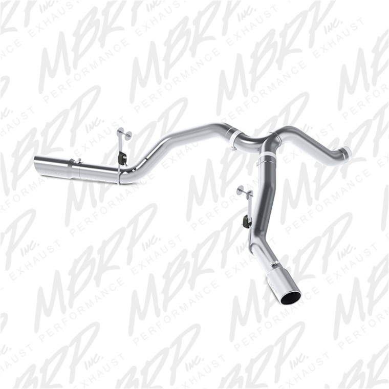 MBRP 14-15 Dodge 2500 Cummins 6.7L (CC/SB) 4in Filter Back Cool Duals T409