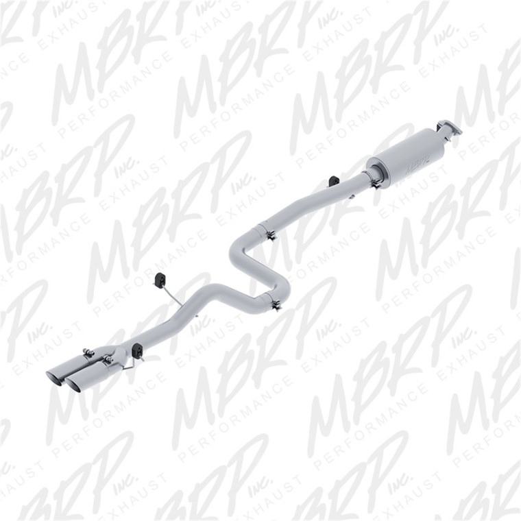 MBRP 14-19 Ford Fiesta ST 1.6L EcoBoost 3in Dual Outlet T304 Cat Back