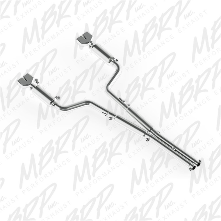 MBRP 2009 Dodge Challenger RT 5.7L Hemi Cat Back Cool Duals S7104304
