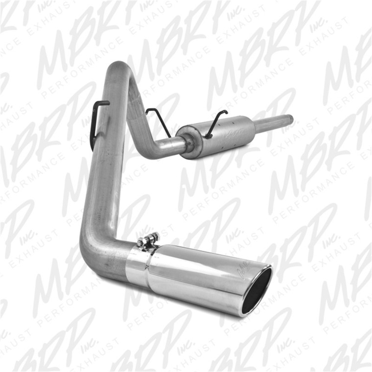 MBRP 2004-2005 Dodge Ram Hemi 1500 5.7L SC/CC-SB Cat Back Single Side S5104AL