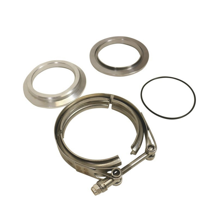 BD Diesel 3in Outlet to 3in Pipe Compressor S400 Flange Kit