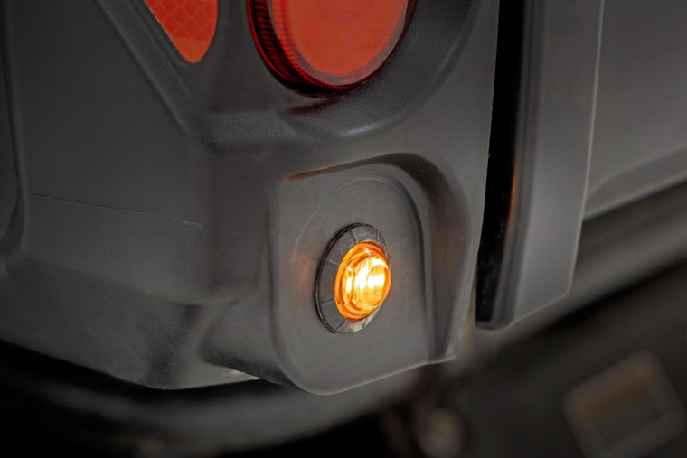 UTV Aluminum Side Mirrors | Blinker Kit | 1.5-2" Roll Cage (Universal)