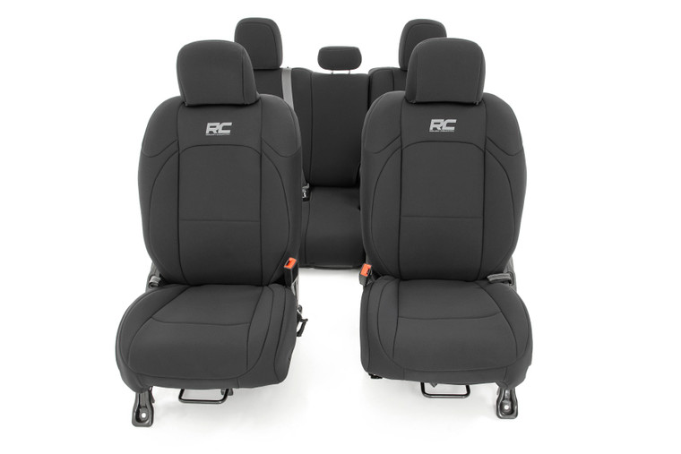 Seat Covers | Front and RR No Cup Holder | Jeep Gladiator JT (20-22)