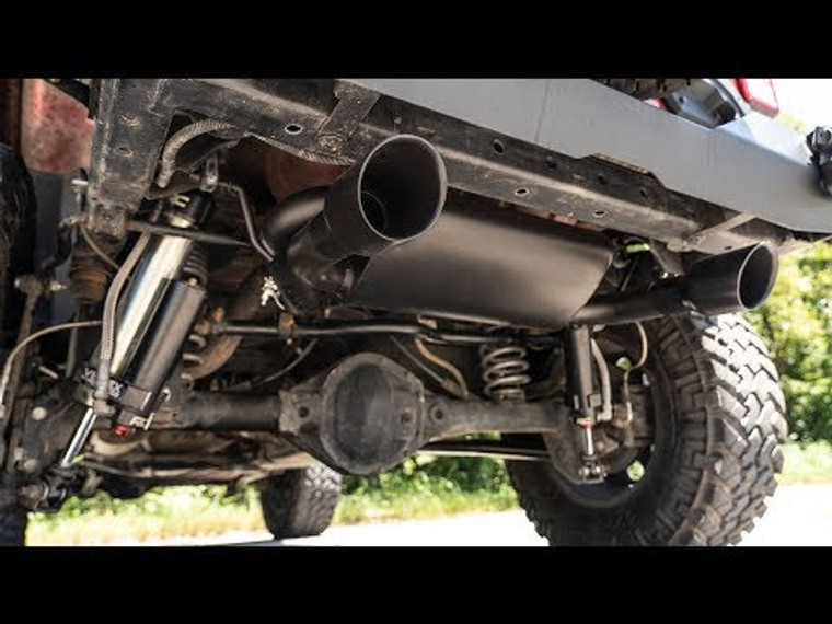 Performance Exhaust | Dual Outlet | Jeep Wrangler JK  (2007-2018)