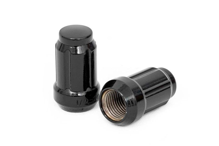 Lug Nut Set | 1/2x20 | 24 Qty | Black