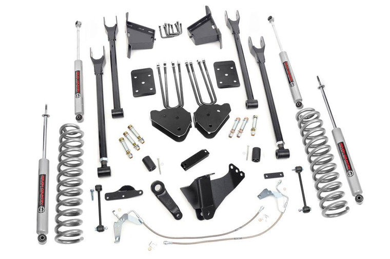 8 Inch Lift Kit | 4 Link | Ford Super Duty 4WD (2008-2010)