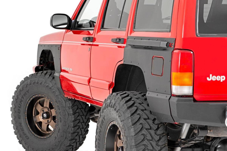 Fender & Quarter Panel Armor | Rear | Combo | Jeep Cherokee XJ (97-01)