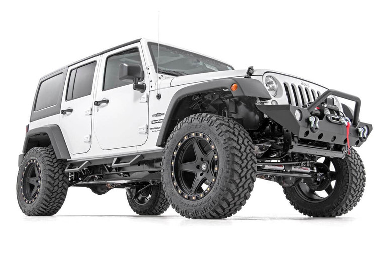 Contoured Drop Steps | 4 Door | Jeep Wrangler JK 2WD/4WD (07-18)