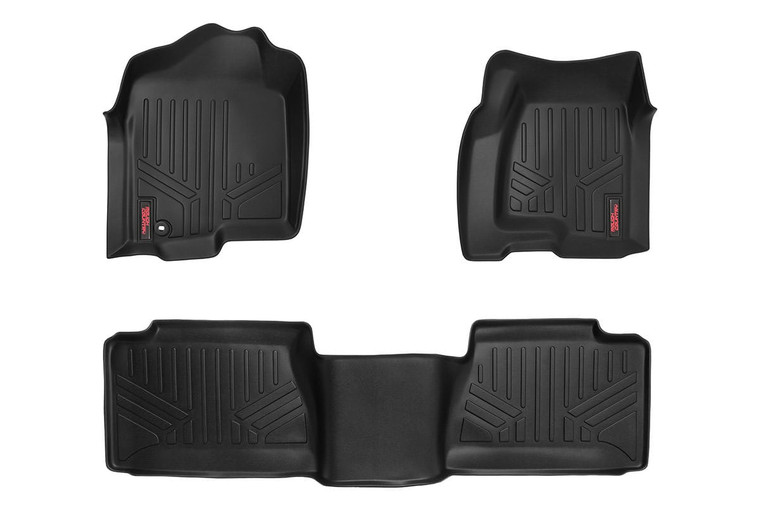 Floor Mats | FR & RR | Ext Cab | Chevy/GMC 1500 (99-06 & Classic)