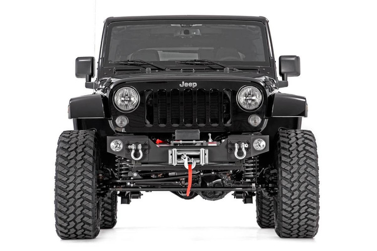 Front Hybrid Stubby Bumper | Fog Mounts | Jeep Wrangler JK  (07-18)