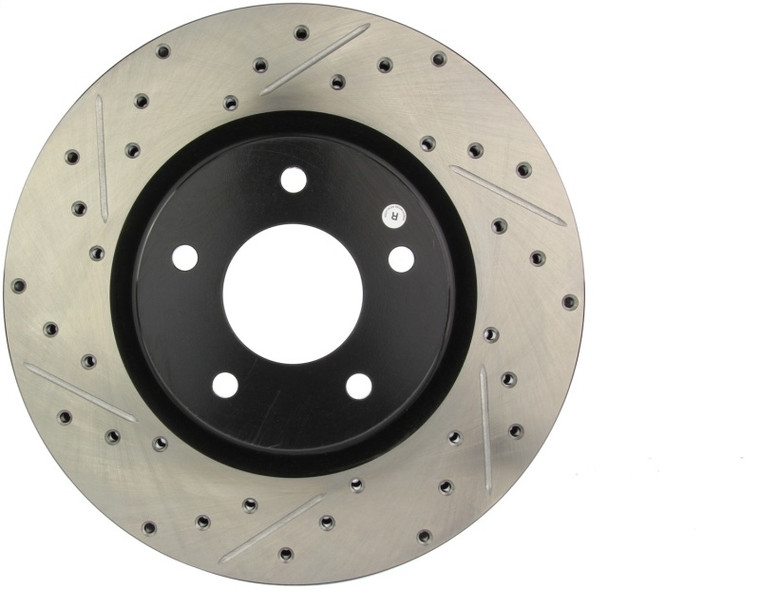 StopTech Slotted & Drilled Sport Brake Rotor 127.20015R