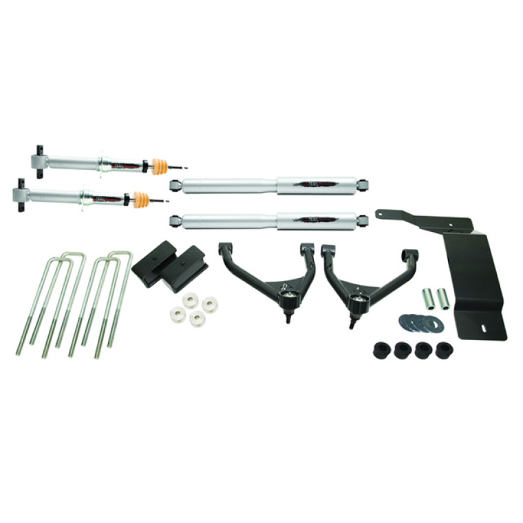 Belltech 07-16 Chevrolet Silverado / GMC Sierra 1500 4WD 4" Suspension Lift Kit w/ Shocks