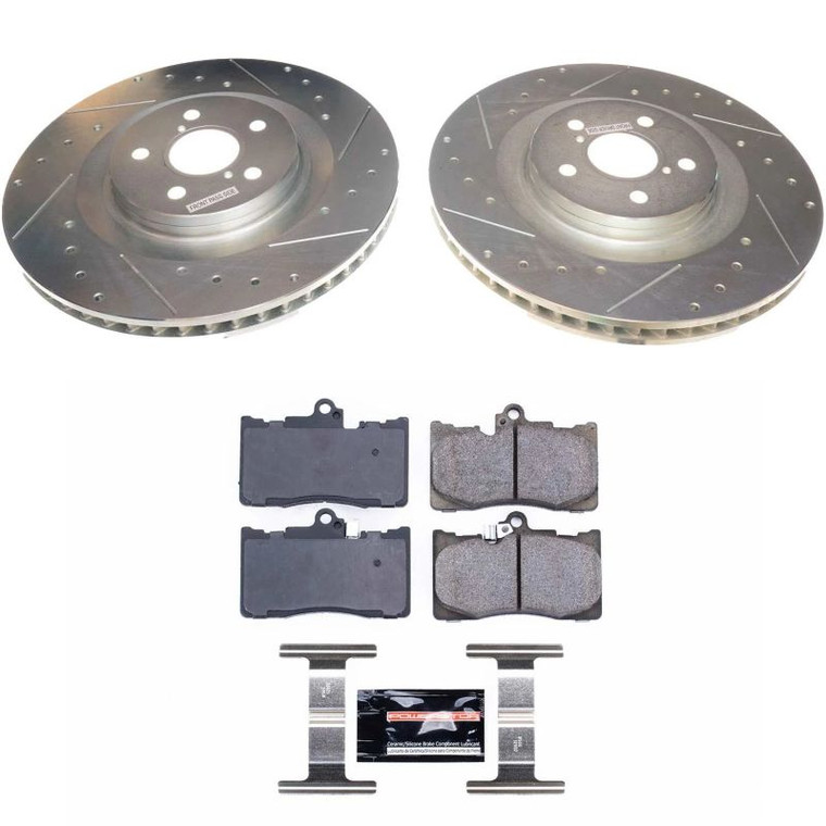 Power Stop 16-17 Lexus GS200t Front Z23 Evolution Sport Brake Kit