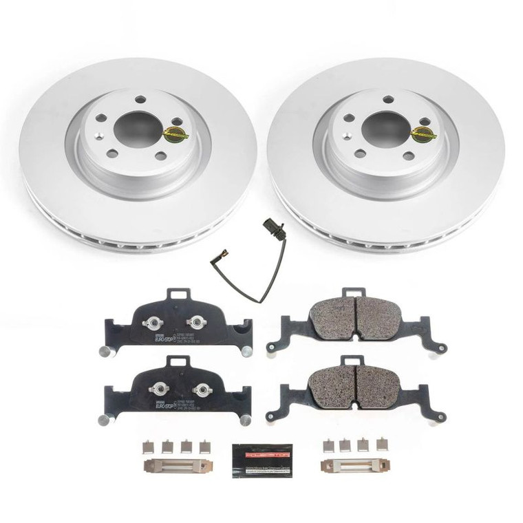 Power Stop 17-19 Audi A4 Front Euro-Stop Brake Kit ESK7648