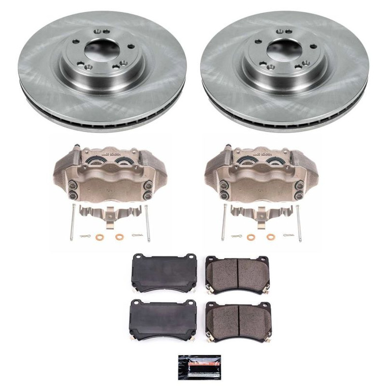 Power Stop 09-14 Hyundai Genesis Front Autospecialty Brake Kit w/Calipers