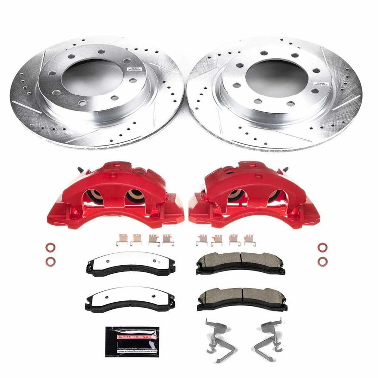 Power Stop 12-17 Nissan NV1500 Front Z36 Truck & Tow Brake Kit w/Calipers