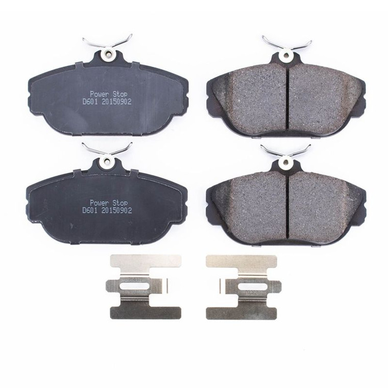 Power Stop 93-02 Ford Taurus Front Z17 Evolution Ceramic Brake Pads w/Hardware