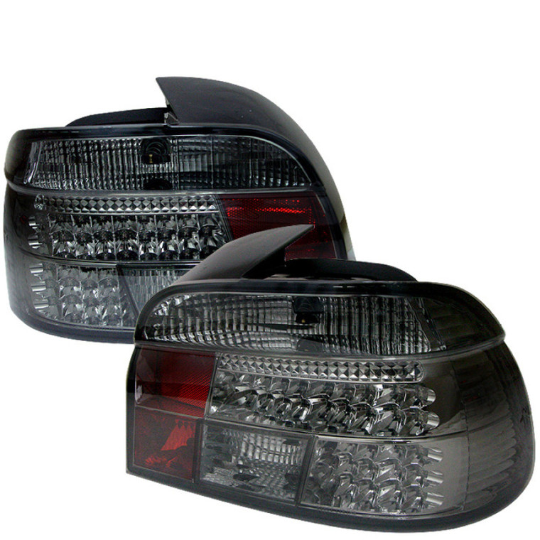 Spyder BMW E39 5-Series 97-00 LED Tail Lights Smoke ALT-YD-BE3997-LED-SM